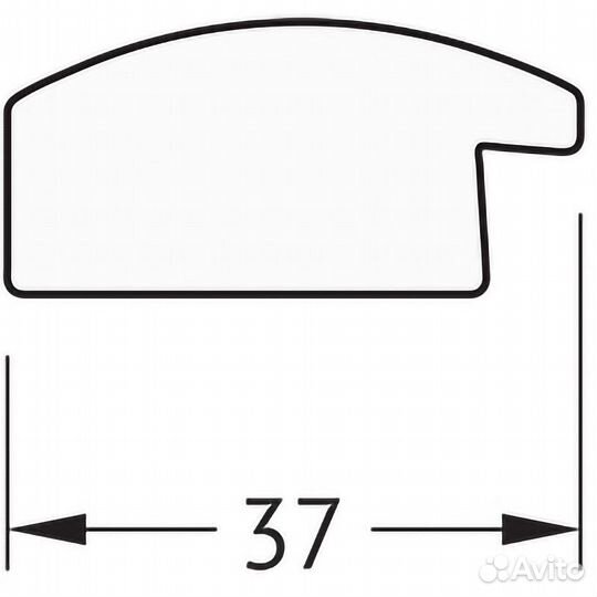 Зеркало Evoform Definite 60х60 BY 0613 в багетной