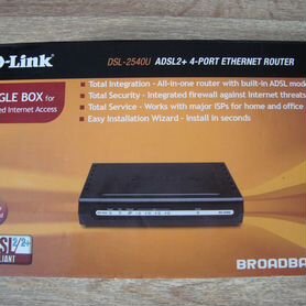 D-Link DSL-2540U Сетевой модем