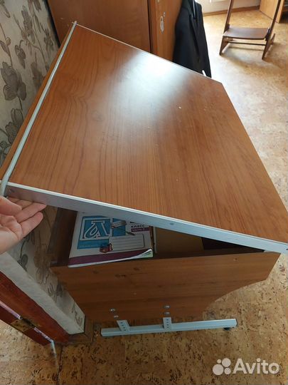 Школьная парта и стул растущий кенгуру береза