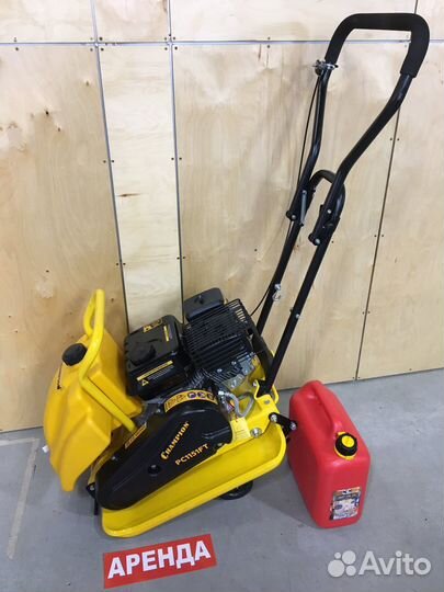 Виброплита бензиновая, электрогенератор