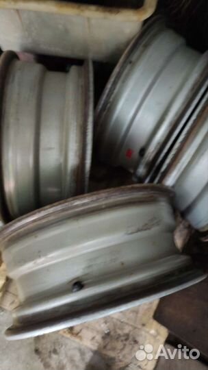 Штампованные диски r15 4x100 бу