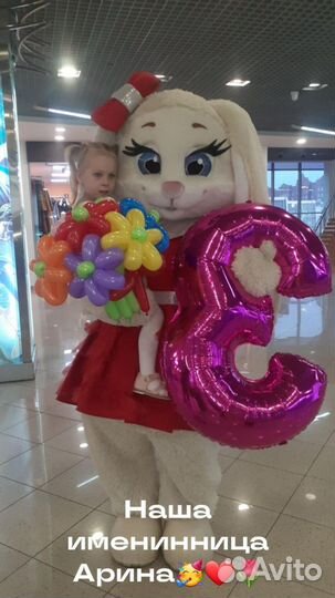 Ростовая кукла Зайка Бусинка и Зайка Тоша