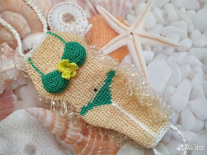 Мочалка женский силуэт