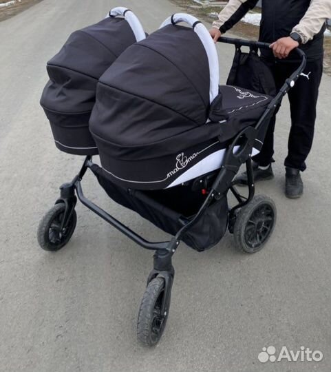 Коляска для двойни