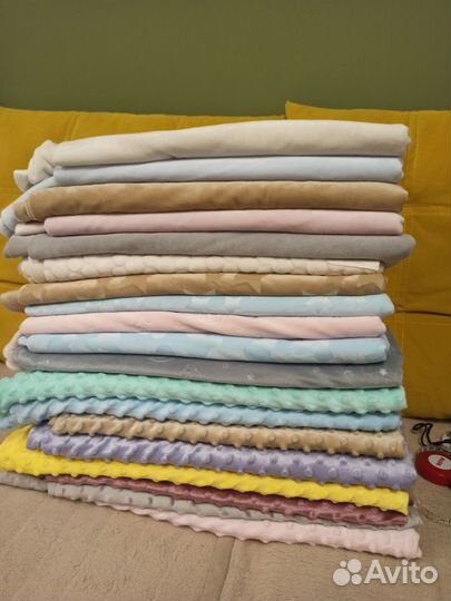 Отрезы ткани Плюш 1х1.8