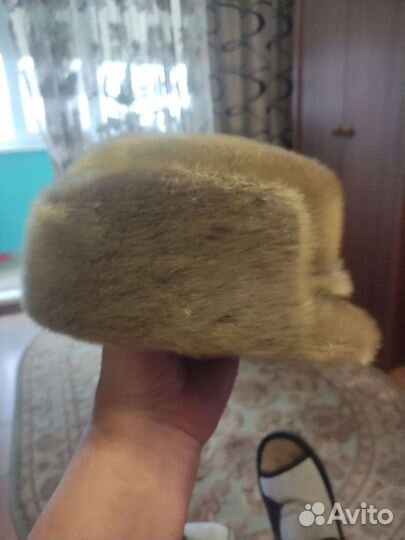 Шапка мужская из нерпы