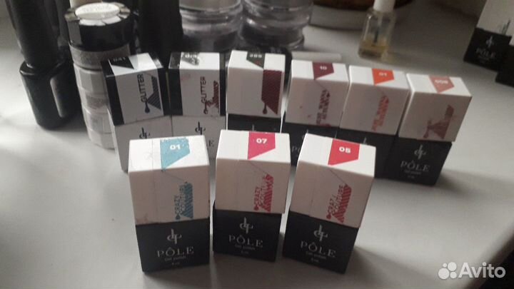 Гель лак Pole новые и бу