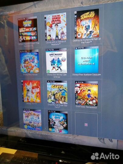 PlayStation 3 прошитая 90 игр + 2 джойстика