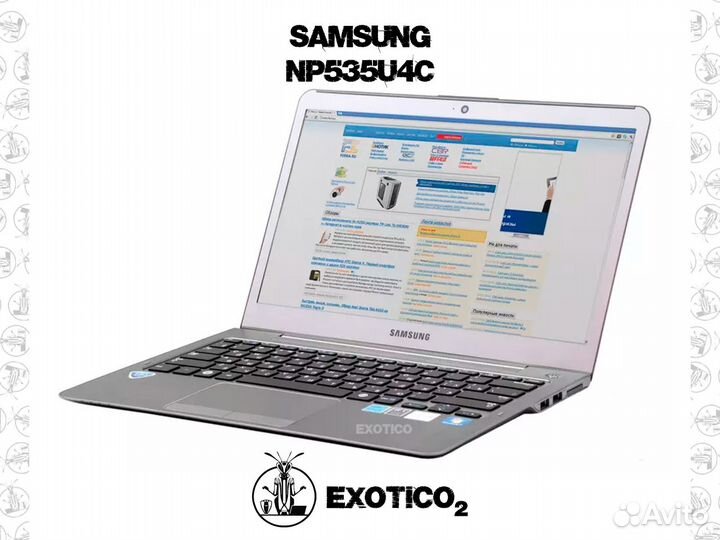 Samsung NP535U4C Запчасти