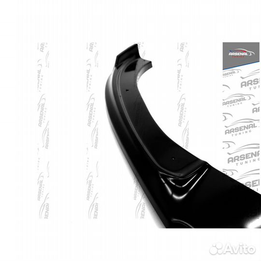 Сплиттер переднего бампера для KIA RIO 3 рест