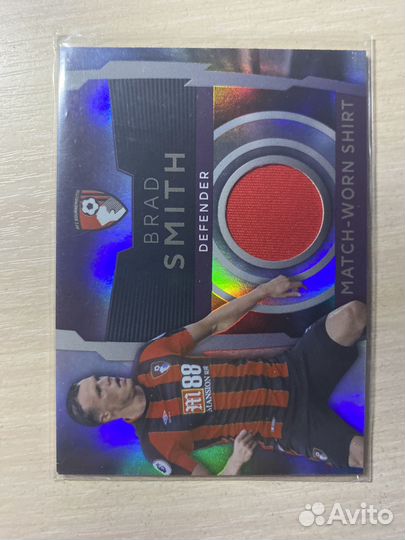 Футбольные карточки Panini Topps автограф джерси