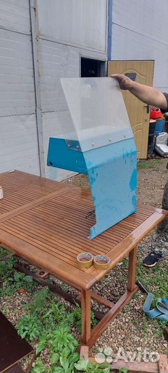 Рулевая консоль со стеклом для катера