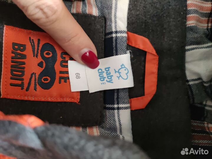 Куртка детская на мальчика 68