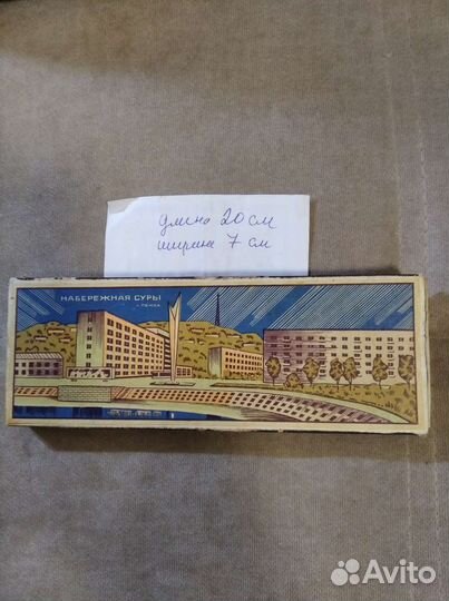 Спички СССР в деревянном коробке
