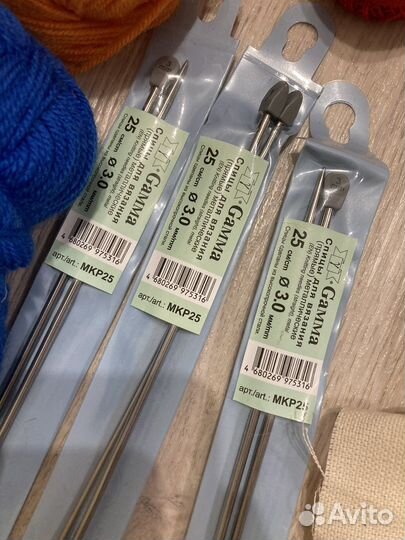 Набор для ковровой вышивки и вязания