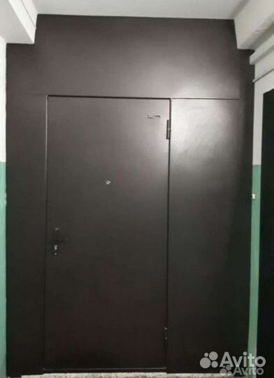 Тамбурные двери и перегородки на площадку