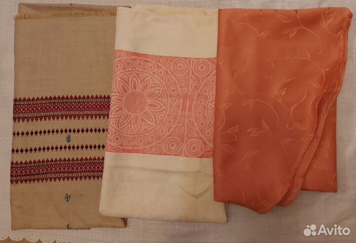 Скатерти ссср,салфетки-лен,покрывало