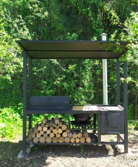 Мангал лофт