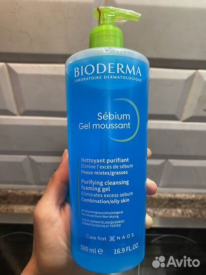 Sebium gel moussant себиум очищающий гель