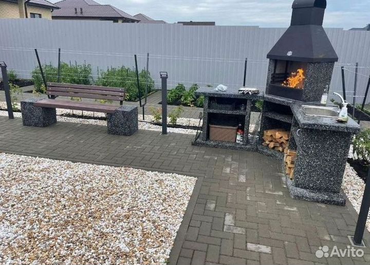 Модульная печь барбекю