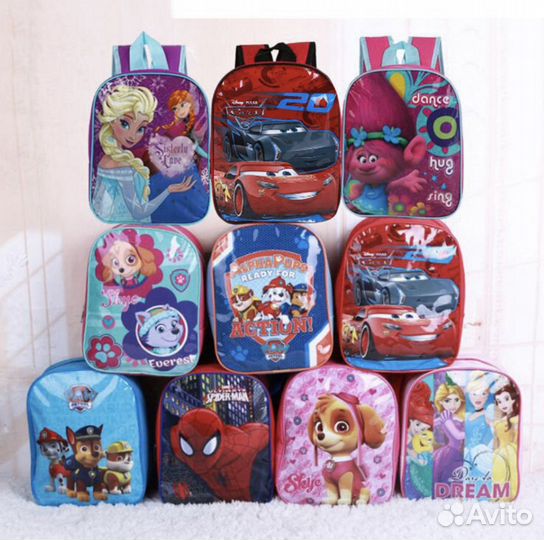 Рюкзачки с любимым героем новый