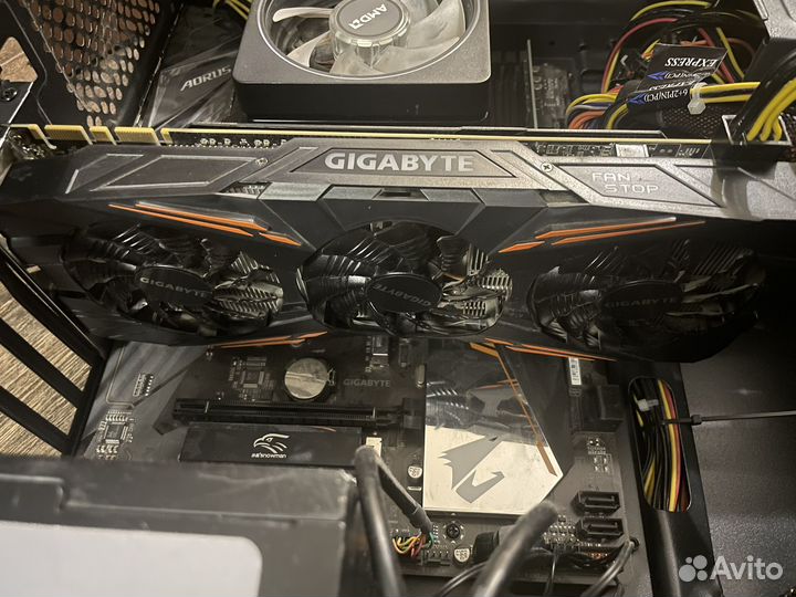 Видеокарта Gigabyte gtx 1070 ti 8gb