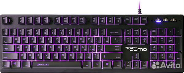 Игровая клавиатура qumo luminescence k21