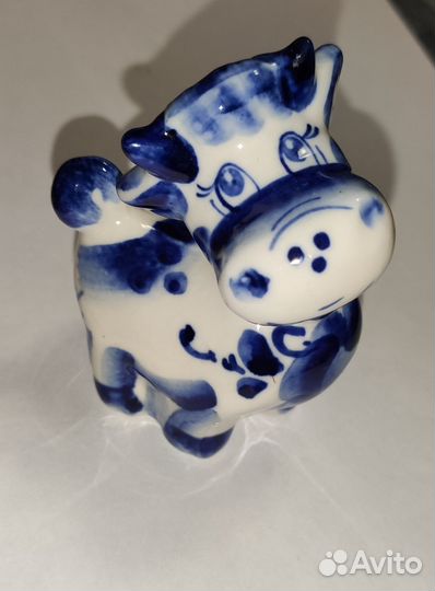 Гжель бычок