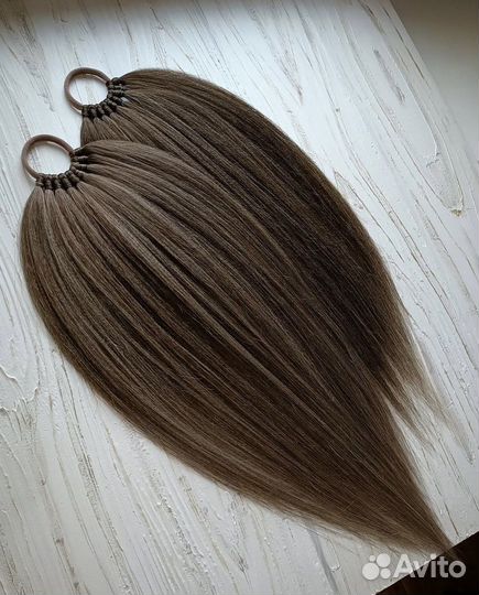 Накладной хвост / хвост на резинке / шиньон хвост