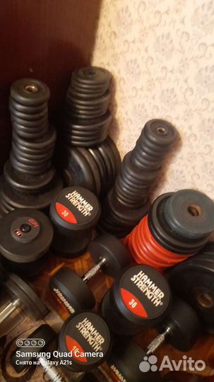 Штанга гантели