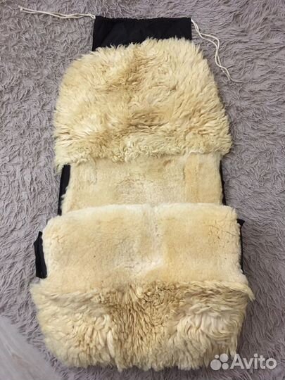 Конверт новый из натуральной овчины