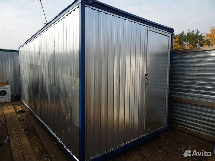 Блок контейнер с отделкой