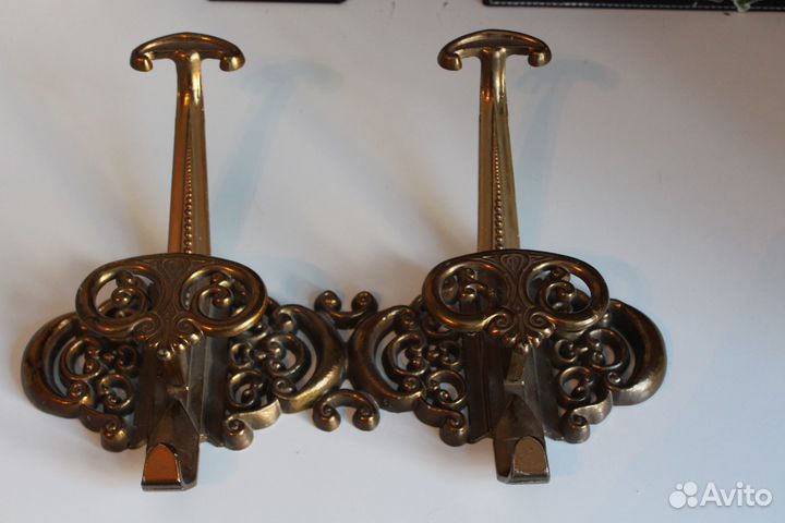 Латунная вешалка из СССР