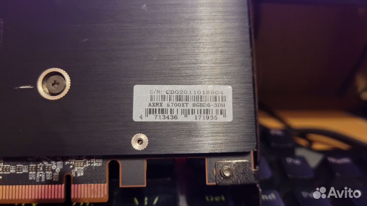 Видеокарта rx5700xt