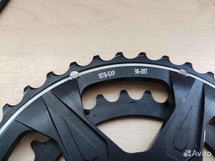 Передняя звезда двойник 38-28T