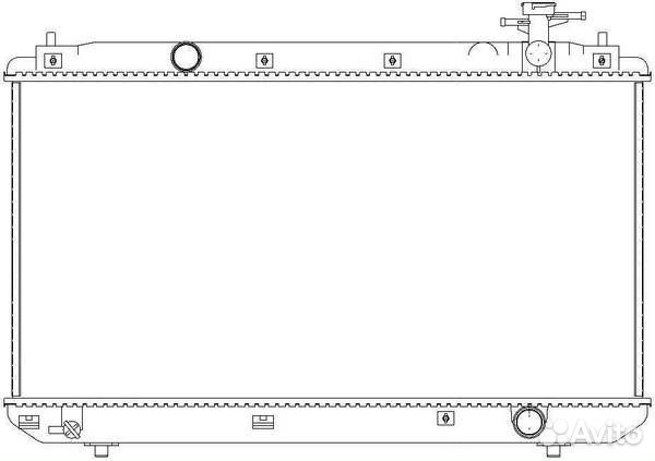 Радиатор Chery Tiggo T11 1.6-2.0 Tiggo FL 1.8-2.0