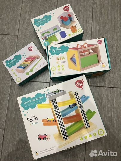 Игры деревянные пакетом Lucy&leo