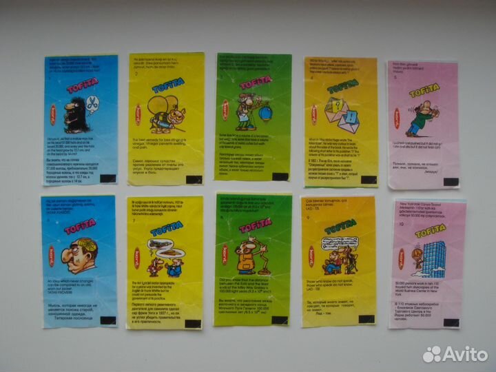 Вкладыши от Tofita