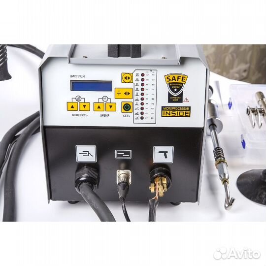 Аппарат для контактной сварки на тележке споттер