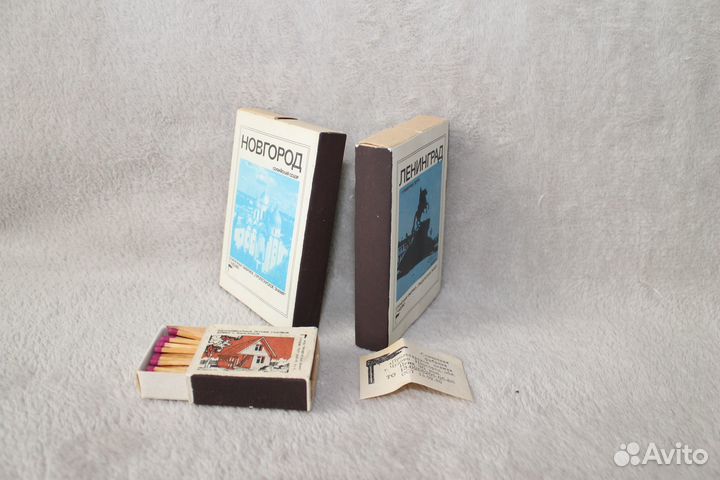 Коллекционный набор цветных спичек СССР