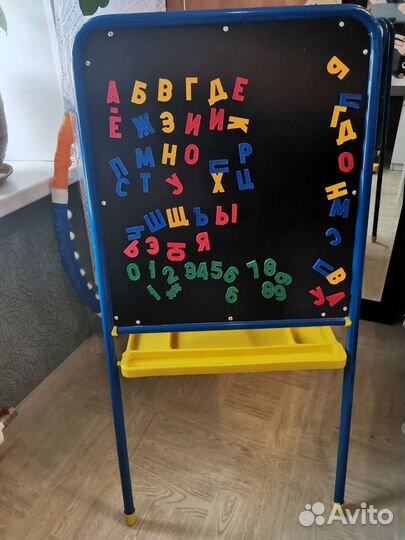 Мольберт детский двухсторонний
