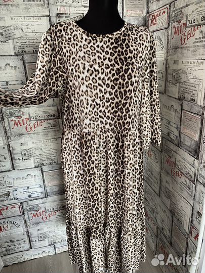 Платье zara женское, бу, разм. 48-52