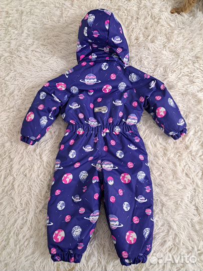 Зимний комбинезон для девочки 86