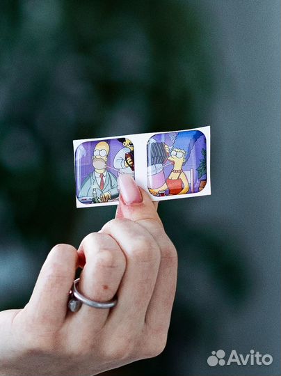 3D стикеры оптом с вашим дизайном