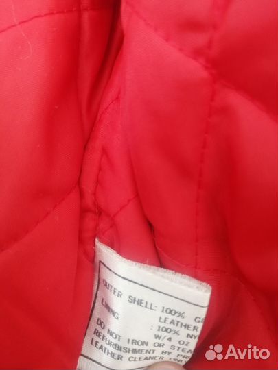 Куртка кожаная женская байкерская