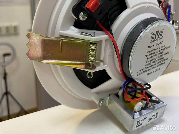 Потолочная акустика (колонки врезные)