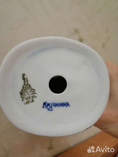 Статуэтка Доктор фарфор Гжель