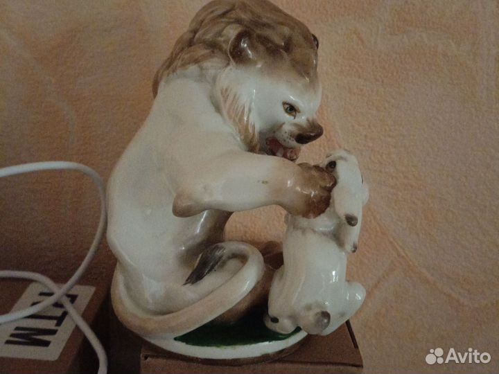 Лев и заяц. лфз. Проф реставрация