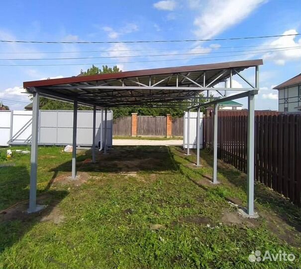 Навесы под ключ