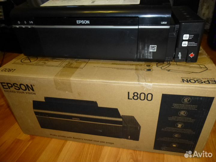 Принтер Epson L800 для фотопечати